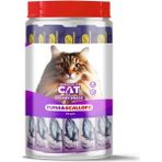 Eurogold Cat Creamy Ton - Deniz Tarağı Sıvı Kedi Ödül Maması 30X15gr