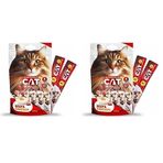 EuroGold Cat Sıvı Kedi Ödülü Dana-Tavuk Etl 5x15 gr 2li paket
