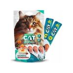 EuroGold Cat Sıvı Kedi Ödülü Somon-Kızılcık 5x15 gr
