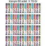 EuroGold Creamy Cat Mix 60 x 15 gr Karışık Krema Sıvı Kedi Ödül Maması Lezzetli Aromalarla