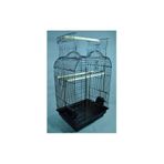EuroGold DRNDS PET PAPAĞAN KAFESI AÇILIR ÇATILI SIYAH 47X36X70 X (33944) 1 ADET