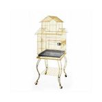 EuroGold Sehpalı Papağan Kafesi Gold 51x51x139 Cm
