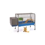 Eurogold Sehpalı Yuvalı Tavşan Kafesi 132 Cm X 57 Cm X 90 Cm