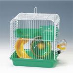 Eurogold Yeşil Beyaz 23x17x25 cm Hamster Kafesi