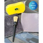 Euroist 4’Lü Profesyonel Araç Temizlik Seti – Mikrofiber Bez, Cam Bezi, Oto Sünger Ve Detay Fırçası
