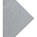 EUROLUXE Gri Renk Metrelik Ince Keçe Kumaş Keçe 1 mm Aktivite Keçesi Renkli Keçe 1 Metre (100 cm x 100 Cm)