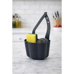 EUROLUXE Musluk Askılı Süngerlik Tel Tutucu Lavabo Üstü Mutfak Organizer Pratik Düzenleyici