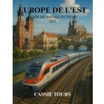EUROPE DE L'EST GUIDE DE VOYAGE EN TRAIN 2025: Découvrez des paysages majestueux, une histoire riche et des joyaux cachés à travers la Pologne, la République tchèque et la Hongrie en train panoramique