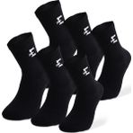 Eurosport Unisex Tenis Çorabı 6 'li Paket - 35 - 38 - Siyah