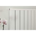 Eurostar Alüminyum Panel Radyatör Ekol 600 x 400 Ral 9010 Kırık Beyaz - 60 x 40 cm