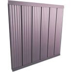 EuroStar Alüminyum Panel Radyatör Ekol 600X1300 Ral 7016 Antrasit Gri