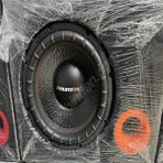 Eurotec 30 cm Bas 1500 Watts 400 Rms Kabinli Subwoofer Bass
