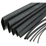 Eurowest E-024 19.1 mm Isı İle Daralan Siyah Makaron