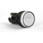 Eurowest LS-220V-B 22 mm Beyaz Led Sinyal Lambası