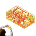 Ev Çıkartmaları, 3D Çıkartma Sahnesi,3D Karikatür Komik Ev Çıkartmaları | Günlük Araçlar, Çocuk Oyuncak, Renkli Kitaplar Dekorasyonu, Yetişkinler için Yaratıcı Sanat Malzemeleri
