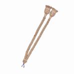 Ev Dekorasyonu Için yaratıcı Endüstriyel Ip şekli Vintage Ip Kolye ışık Avizesi, Kenevir Ipi Retro Lamba (1m / 3.3ft Çift taraflı)