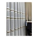 Ev Depo Home Aplik Örme 1/3 Sık Pile Tül Perde Tek Kanat TRVAPLK118118EKRVZN, Ekru, 600 x 250
