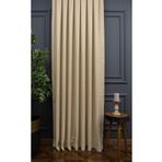 Ev Depo Home Bej Düz Renk Fon Perde Pilesiz Düz Dikim Ekstrafor Büzgü Tek Kanat TYC7U4UTTN169297145837014, Açık Bej, 130 x 250