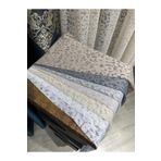 Ev Depo Home Kaşmir Örme 1/3 Sık Pile Tül Perde Tek Kanat TRVKASMIR16969EKRGRI, Bej, 560 x 250