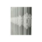 Ev Depo Home Taç Nakışlı Brode Sık Pileli Tül Perde Tek Kanat NKSLBRDSIK, Ekru, 190 x 250