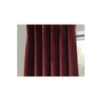 Ev Depo Home Taç Petek Dokulu Bordo Düz Renk 1/2 Seyrek Pileli Soft Fon Perde Seyrek Pile Tek Kanat EVDADABRD2003, Bordo, 100 x 270