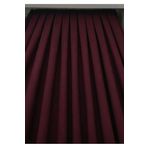 Ev Depo Home Taç Petek Dokulu Bordo Düz Renk Pilesiz Soft Fon Perde Ekstraforlu Düz Dikim Tek Kanat EVDADABRD3004, Bordo, 80 x 240