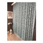 Ev Depo Home Taç Şal Desen Normal (Orta) Pile Tül Perde Tek Kanat SALDSNTRKZNRML, Turkuaz, 290 x 270