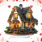 Ev şeklinde akrilik levha, ev şeklinde dekorasyon | Sevgililer Günü ev masa levhası, House Crafts ev şeklinde akrilik süsler, düğün, doğum günü, sevgililer günü, partiler, dekorasyonlar için