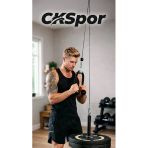 Ev Tipi Tek Makara Fitness Seti Lat Pulldown Sırt Çekiş Triceps Biceps Egzersiz Çalışma İstasyonu