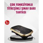 Ev Tipi Titreşimli Spor Aleti Yağ Yakım Destekli Tasarım Mir10814392