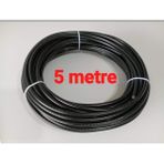 Ev Tipi ve Profesyonel Fitness Makinesi Spor Aleti 3X5MM Çelik Halatı 5 Metre - Ahşap - Gri