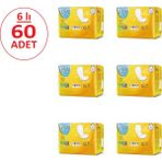 Eva 10'lu Mesane Pedi No:5 Süper Plus 6 Paket 60 Adet