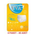 EVA 10'lu Regl Külodu Medium 40 Adet DAR KALIP DÜŞÜK BEL