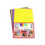 Eva 20x30 cm 10 Renk Yapışkanlı