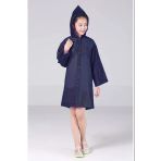 Eva Bordo Pratik Trend Çocuk Yağmurluğu Unisex 8- 12 Yaş Lacivert Standart