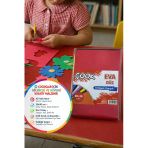 Eva Fon Kartonu 20X30 Cm 10 Renk Karışık Set El İşi Okul Proje Hobi Köpük Kağıt