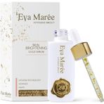 Eva Maree Yoğun Parlaklık | Lüks Işıltı - 24K Altın İçeren Serum | Hyaluronik Asit, Mavi Alg Ekstraktı ve Antioksidanlar | Aydınlatma ve Anti-Aging İçin - 30 ml