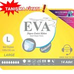 EVA Multiform Seviye 2 1200 ml Emicilik Large 100-135 cm 14'lü Ayakta Hasta Külot Bezi