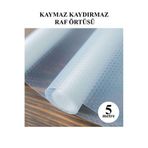 Eva Raflık Kaymaz Dolap İçi Çekmece Raf Örtüsü Kaydırmaz 45 Cm X 5 Metre