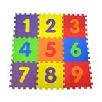 Eva Sayılar 9 Parça 33x33 cm Puzzle Oyun Halısı
