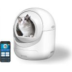 Eva Smart EVA S2 Pro | 210L Akıllı Kedi Tuvaleti (15 Gün Temizlik, Wi‑Fi & LTE Kumanda, Otomatik Temizleme) - Beyaz