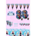 Evabrite Frozen Elsa 24 Kişilik Set Doğum Günü Parti Malzemeleri