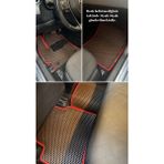 Evacars Toyota Corolla Hybird 2018 Sonrası Yeni Nesil Eva Oto Paspas Takımı Metal Topukluk-Logo - Siyah