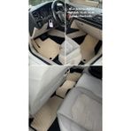 Evacars Volkswagen Golf 7 2013-2019 Yeni Nesil Eva Oto Paspas Takımı Metal Topukluk-Logo - Siyah