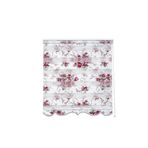 Evaks Baskılı Çiçekli Zebra Desenli L8308-02 140x200 cm Fuşya Stor Perde