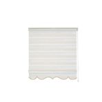 Evaks Tolgo V-2 Simli Zembra Desenli 140x200 cm Sarı Stor Perde