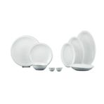 Evaliza 5002341701 Platin Elegant 30 Parça 6 Kişilik Porselen Yemek Takımı