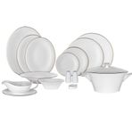 Evaliza Grace Gold 60 Parça 12 Kişilik Yemek Takımı