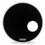 Evans BD22RB 22 EQ3 Resonant Siyah Kick Ön Delikli Tek Katlı Davul Derisi