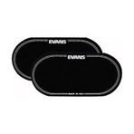 Evans EQPB2 2 Adet Patch Naylon Siyah Deri Koruyucu Twın Pedal